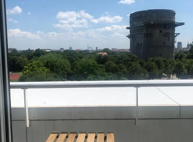 Augartenblick Penthaus 17 - Blick Zum Riesenrad * Βιέννη